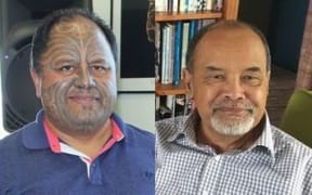 Dr Wayne Ngata and Matiu Dickson