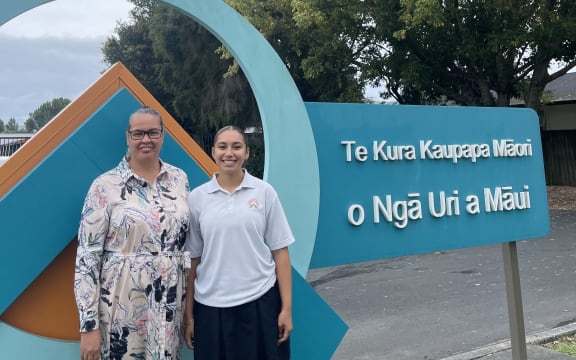 Te Kura Kaupapa Māori o Ngā Uri o Māui is calling for urgent safety improvements outside its school, saying students, whānau and kaiako are being put at risk crossing a "hectic" and "unsafe" road every day.