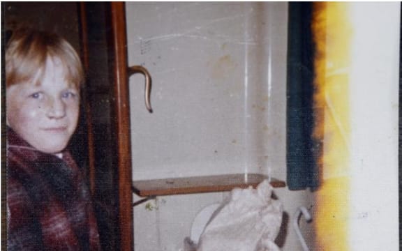 Abuse survivor Darryl Smith as a 10-year-old.