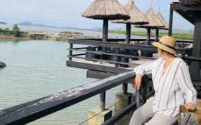 Ms Liu in Fiji. She says stranded parents have become restless.