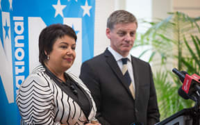 Paula Bennett and Bill English. 2 February 2017.