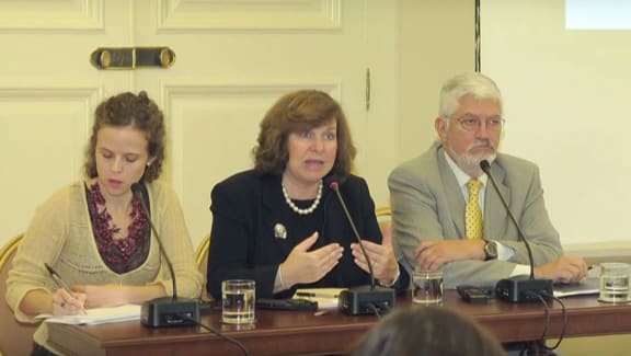 Prof. Roxane Cohen Silver (middle)
