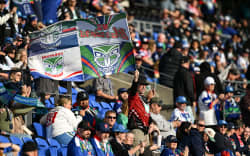 One NZ Warriors fans, crowd and supporters, NZ Warriors v Manly Warringah Sea Eagles, round 27 of the NRL Telstra Premiership at Go Media Stadium, Auckland, New Zealand on Saturday 5 September 2026.
© Photo: Andrew Cornaga / Photosport