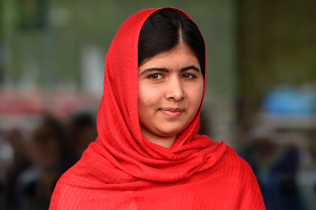 Malala Yousafzai (pictured in September 2013 in Birmingham)
