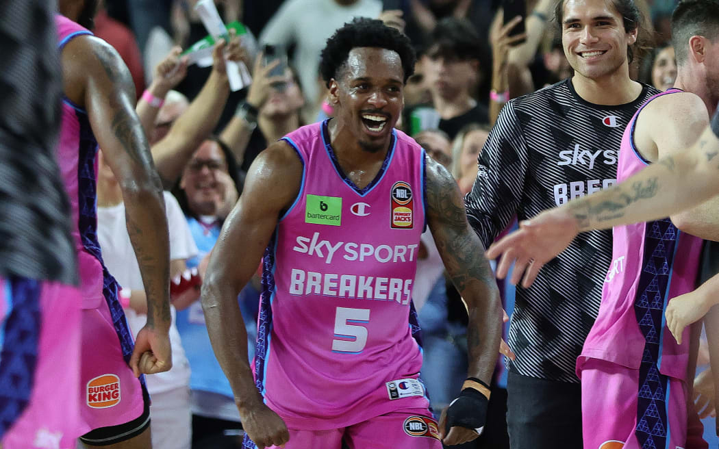 Barry Brown Jr of the Breakers