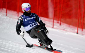 Corey Peters at the Milano Cortina 2026 Winter Paralympics.