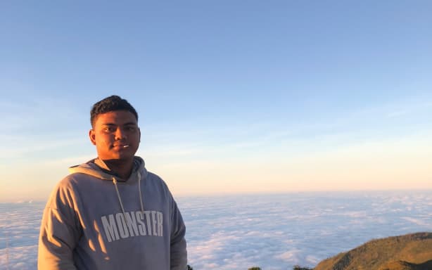 Mateus Varela Belo de Almeida, 24, has been guiding tourists around Timor-Leste for three years.