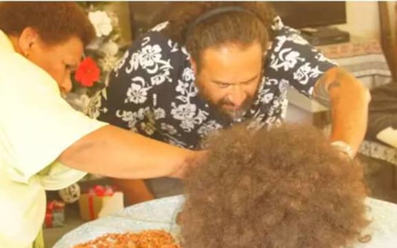 Daren Kamali and Joana Monolagi working on the Ulumate
