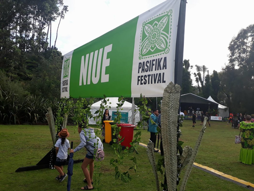 Niue village at Pasifika Festival 2018 in Auckland.