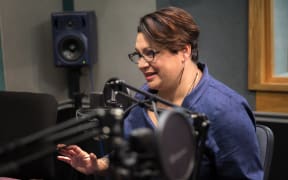 Green Party co-leader Metiria Turei in RNZ's Auckland's studio.