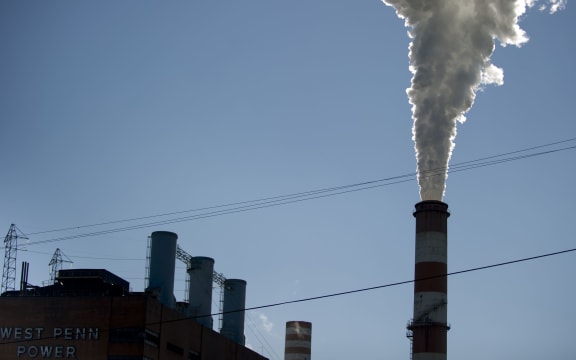 The Mitchell Power Station, a coal-fired power plant near Pittsburgh.