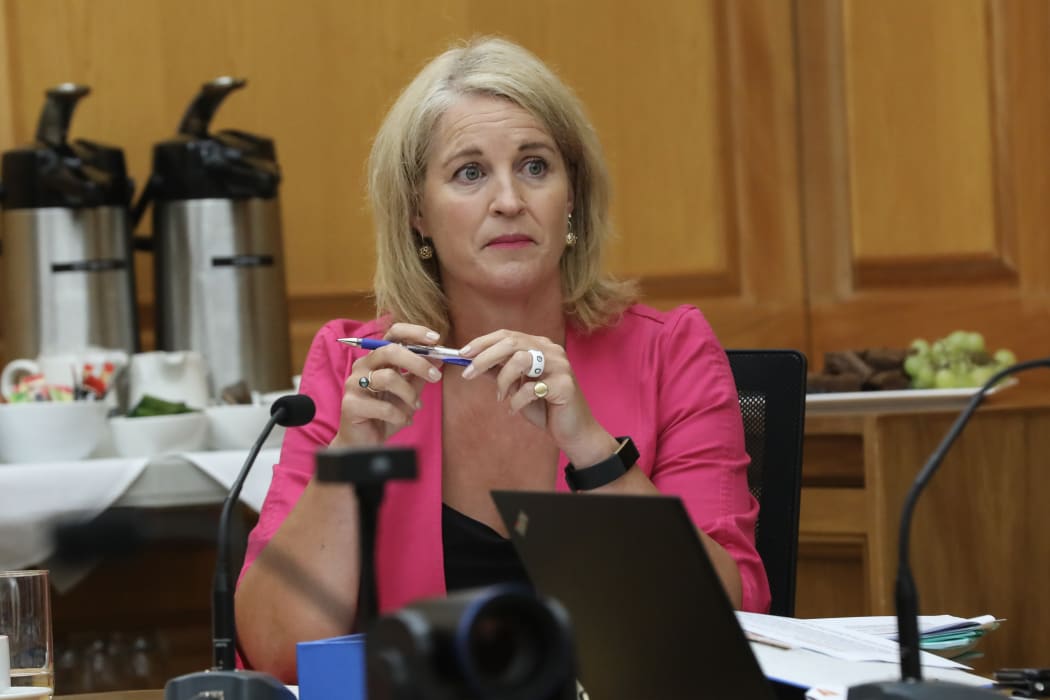 National MP Louise Upston in Select Committee