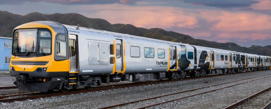 The new Hamilton to Auckland passenger train service called Te Huia will start in early April 2021.