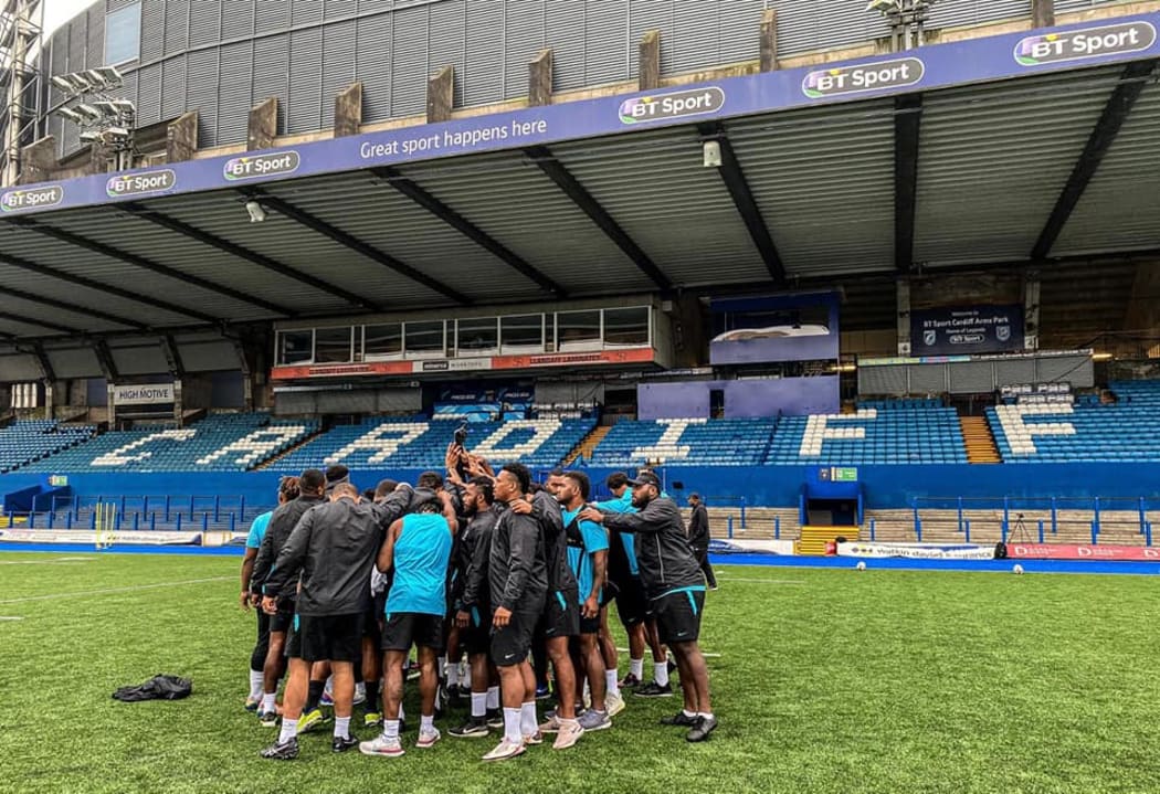 Fiji are in Cardiff to take on Wales.
