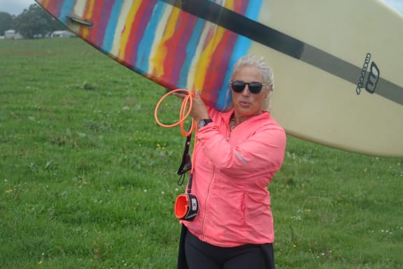Linda Stent says a lot more women are taking up surfing and paddleboarding
