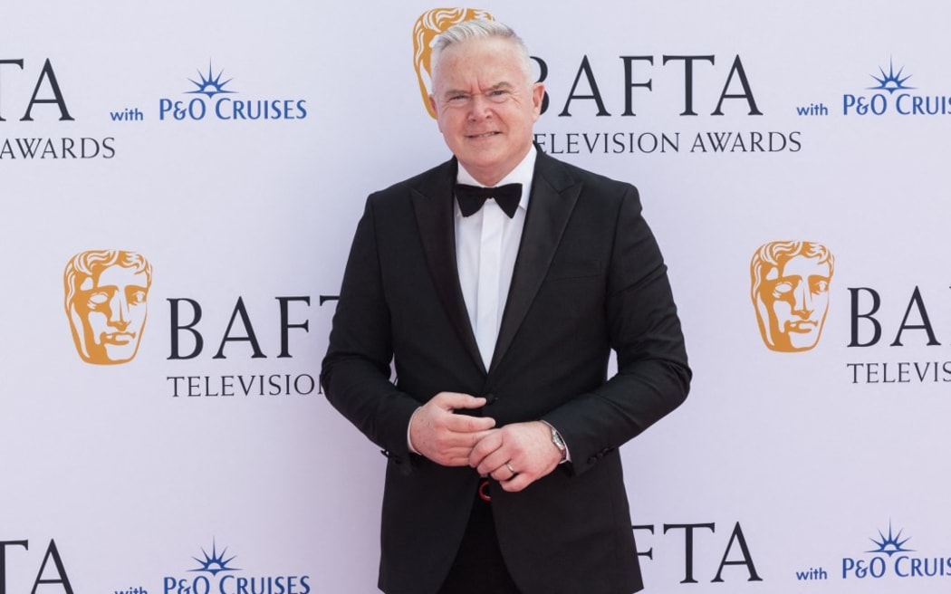 Huw Edwards attends the BAFTA Television Awards at the Royal Festival Hall in London on May 14, 2023.