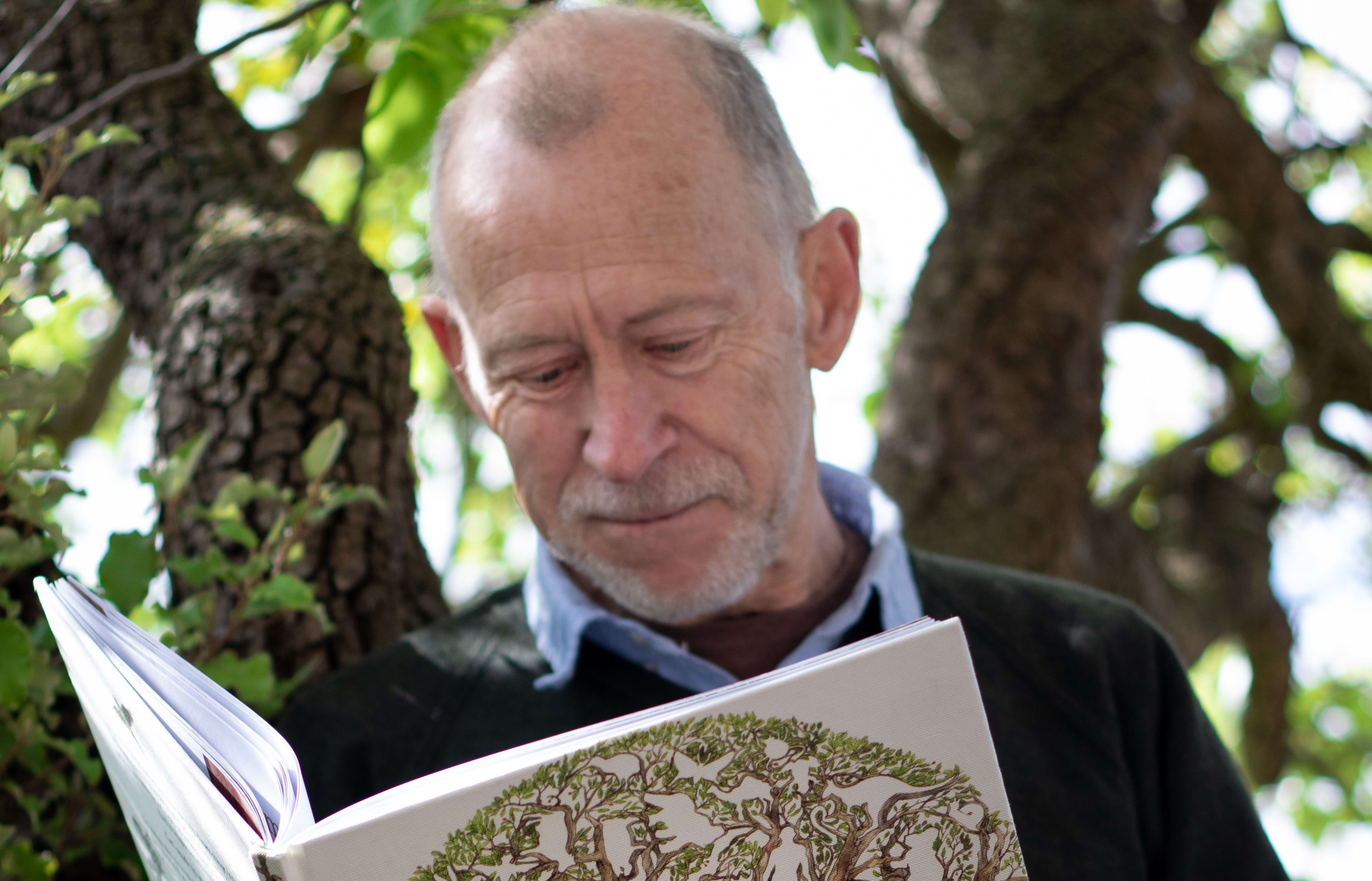 Author Raymond Huber.