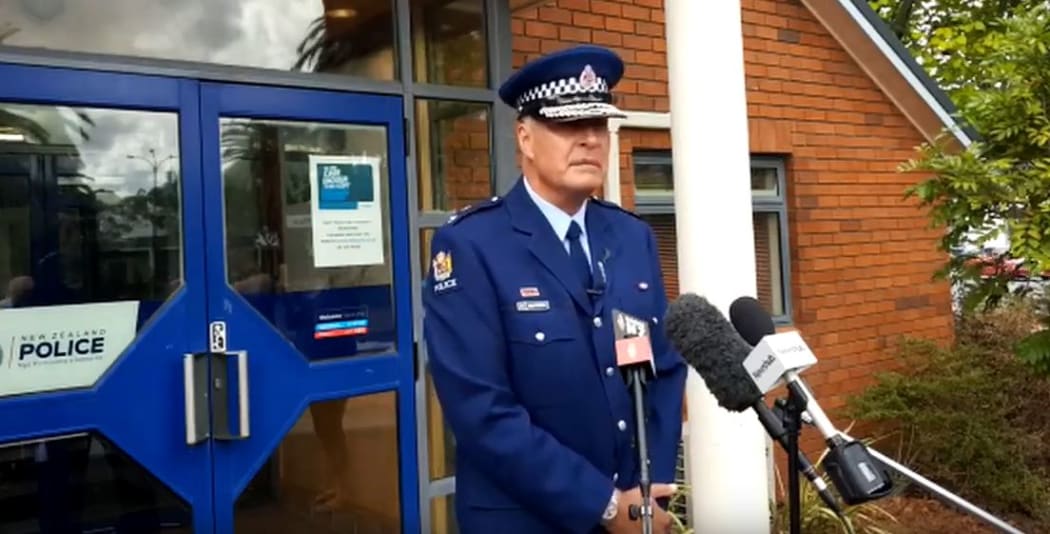 Bay of Plenty District Commander Superintendent Andy McGregor.