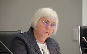 Commissioner Carol Shaw at the hearing of the Royal Commission into Abuse in Care inquiry.