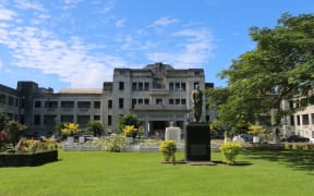 Fiji's parliament buildings in Suva.
