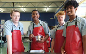 Pakuranga College food technology students