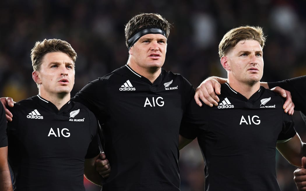 All Black brothers Beauden, Scott and Jordie Barrett.