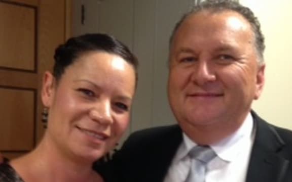 Shane Jones and wife Dorothy.