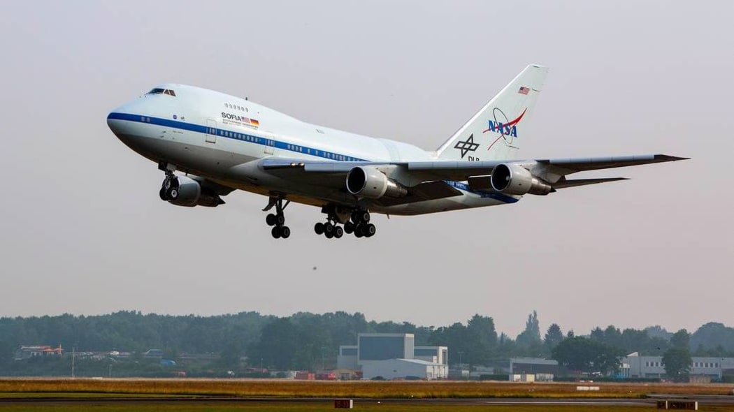 The plane is usually based at NASA's Armstrong Flight Research Center in Palmdale, California.