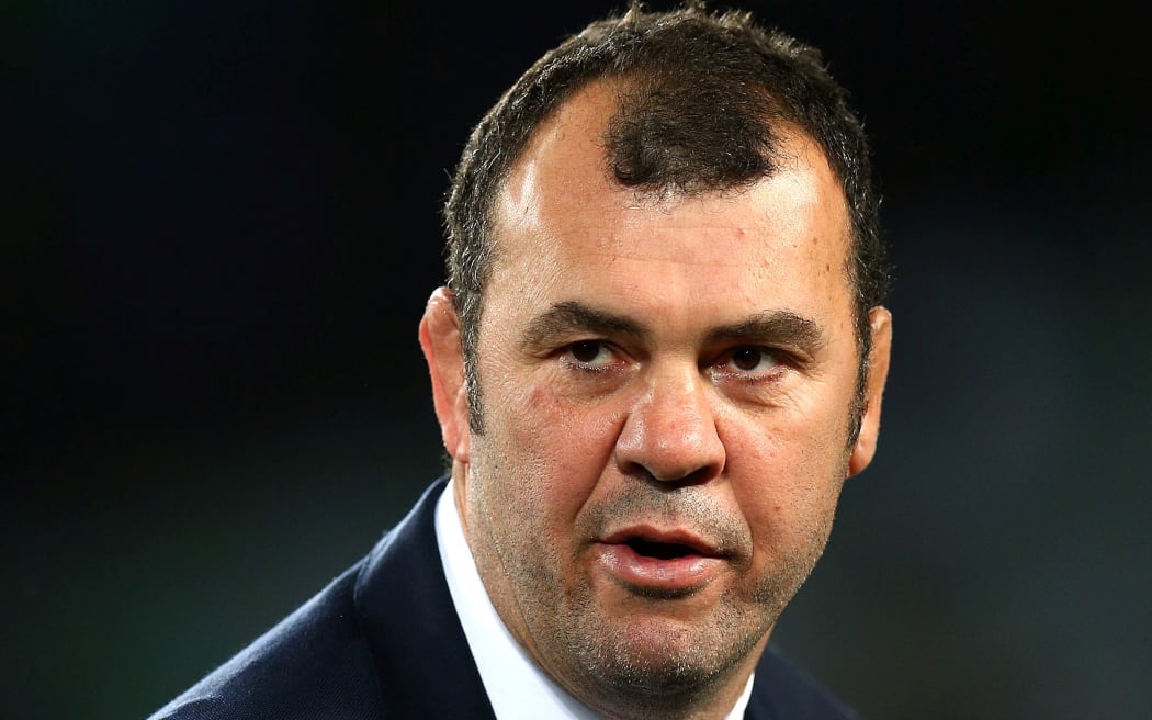 Australian coach Michael Cheika.
