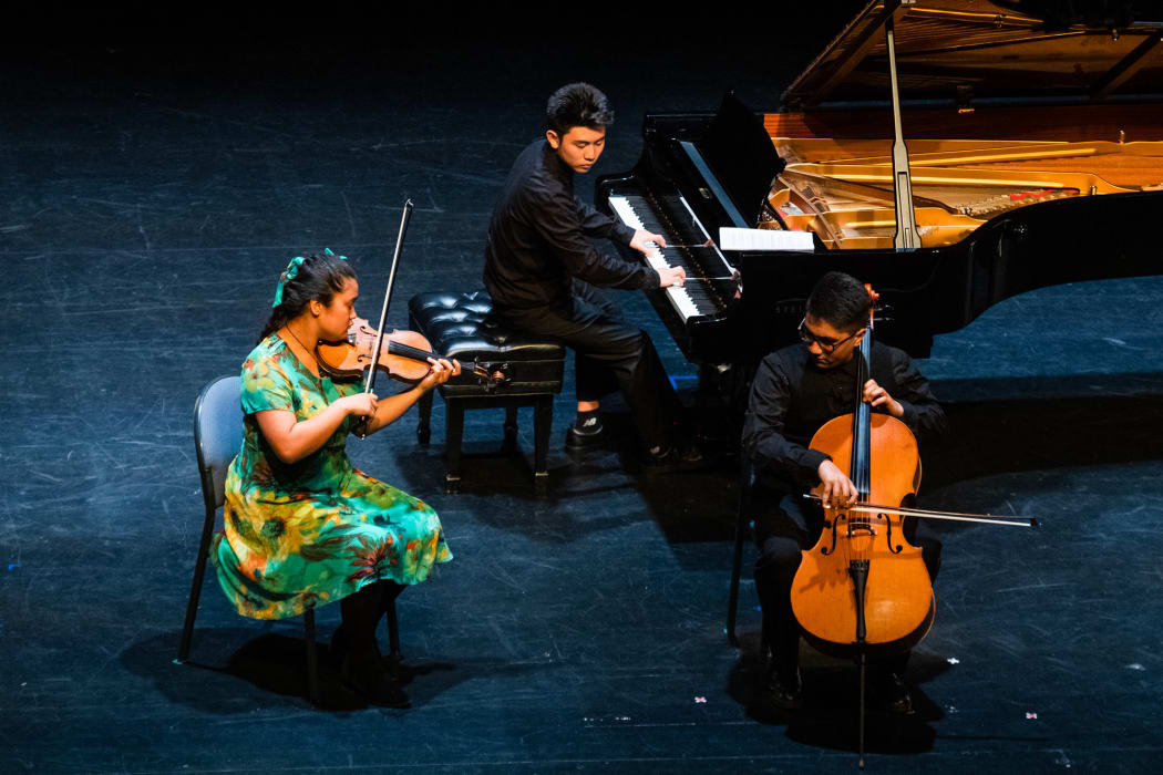Farr-Out Trio perform at NZCT Chamber Music Contest 2019