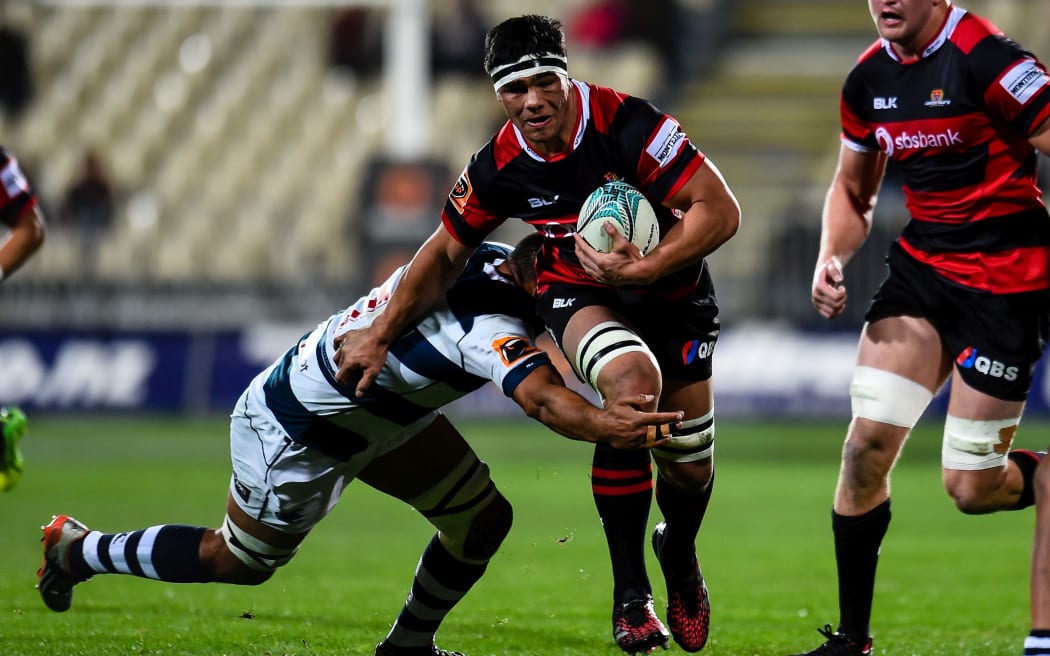 Canterbury loose forward Reed Prinsep.