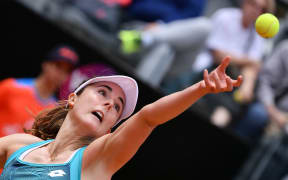 French tennis player Alize Cornet.