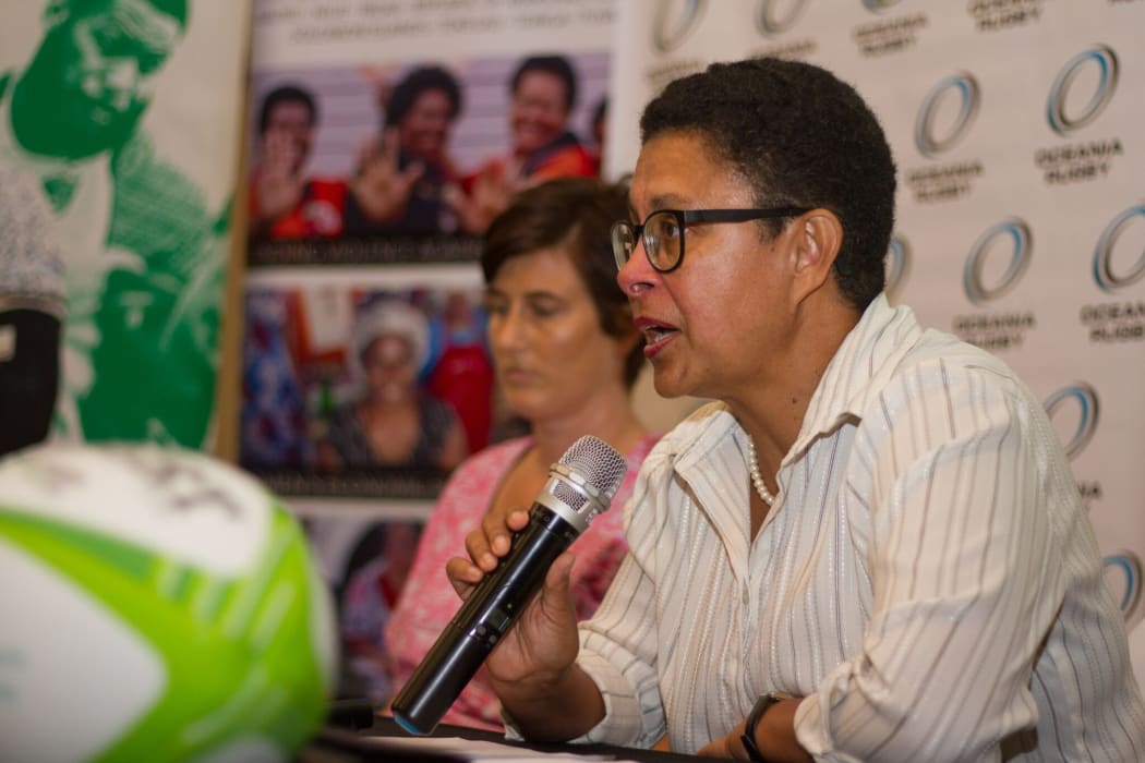 Oceania Rugby Women's Director Cathy Wong.