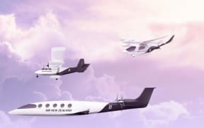 A graphic showing some of the Air NZ commercial demonstrator aircraft options.