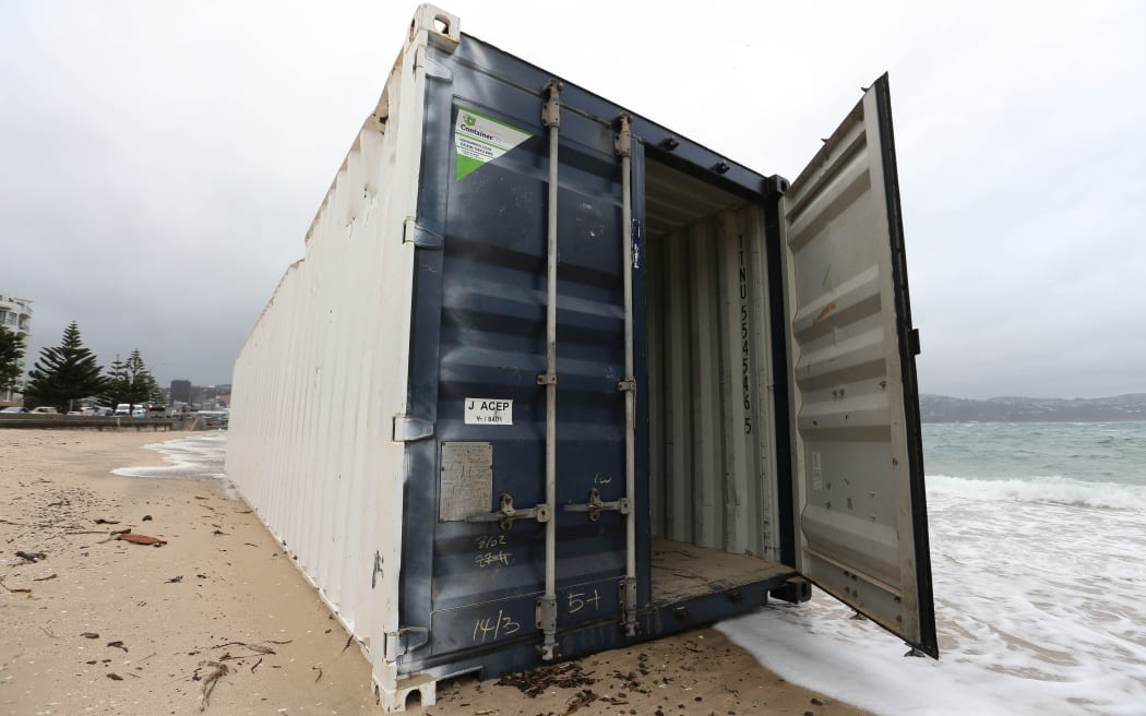 The Container on Oriental Bay