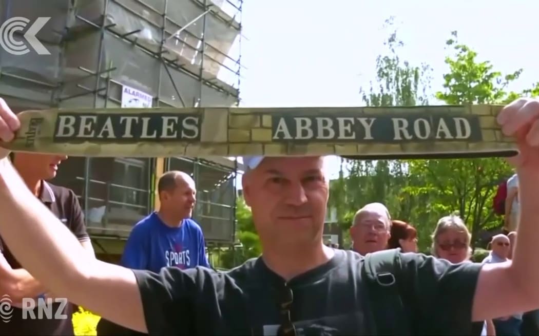 50th anniversary of Beatles' Abbey Road crossing celebrated