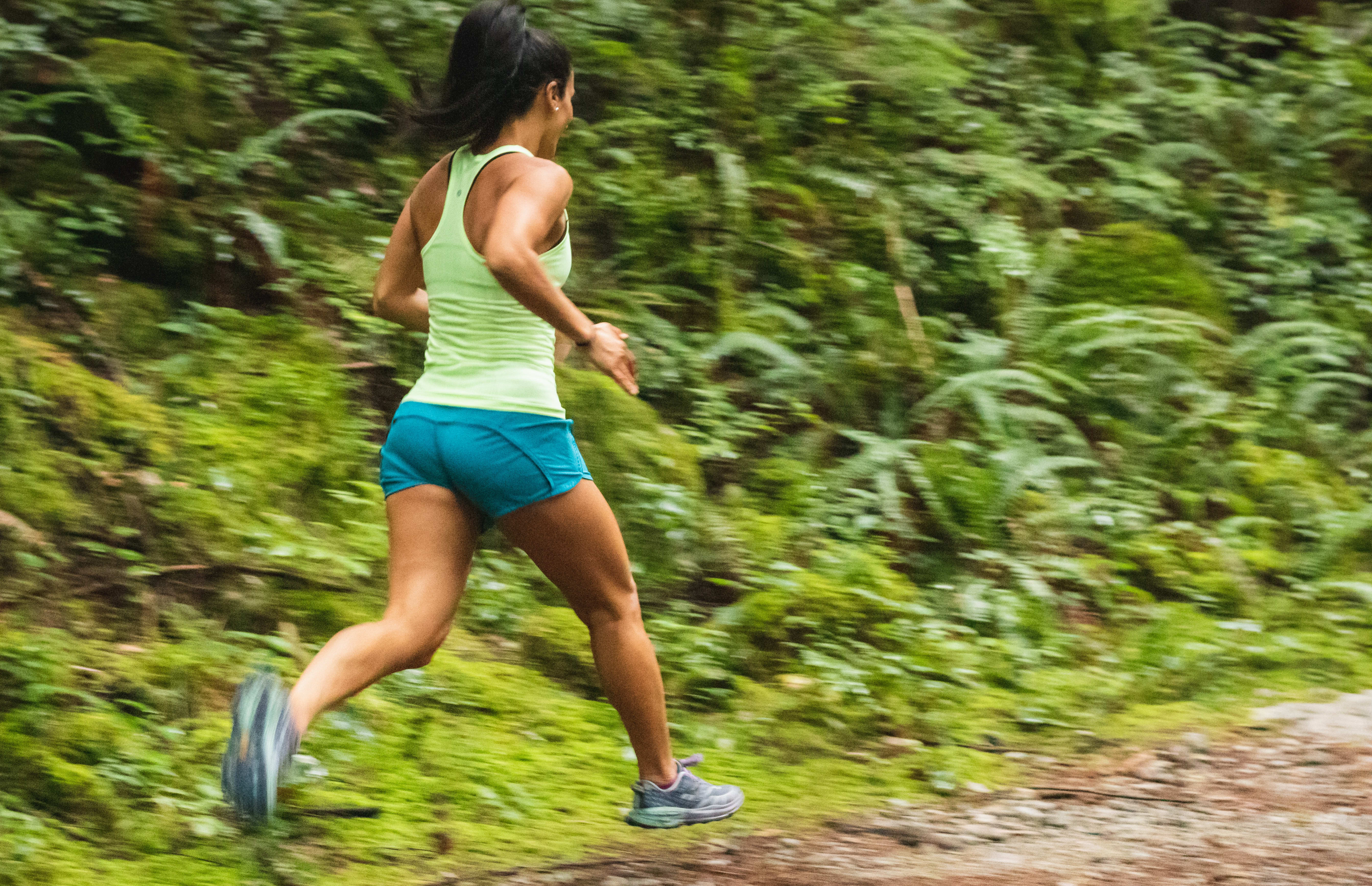 woman running