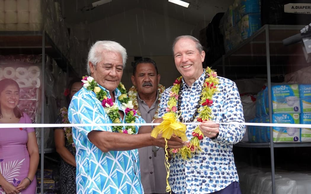 The We Rise project, backed by USAID, has been launched in Samoa, with a new warehouse of supplies opened at Malōlōlelei on Monday.