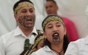 Participants in the Taranaki Tū Mai Festival 2015