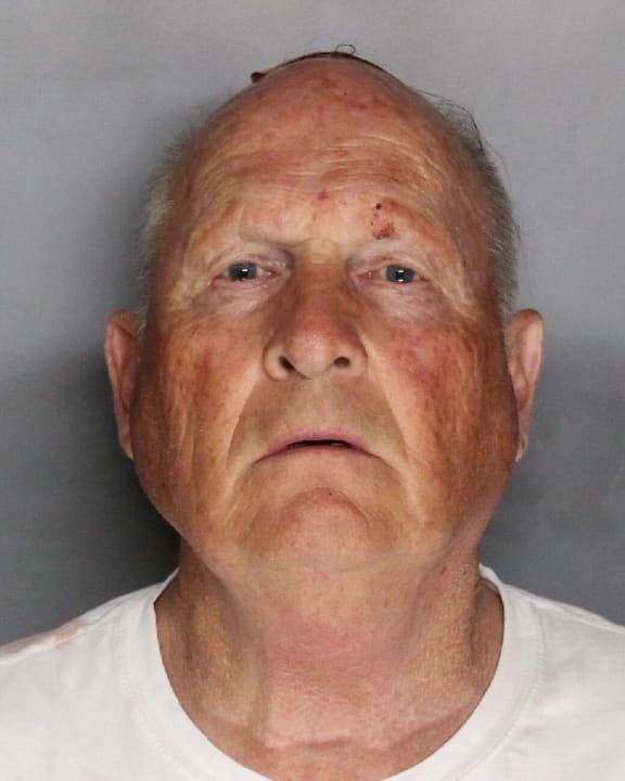 Golden State Killer suspect Joseph James DeAngelo .
