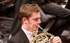 NZSO principal horn player Sam Jacobs
