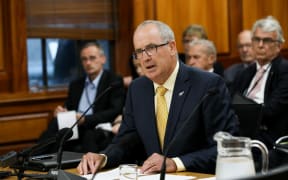 Martin Matthews speaks to the Officers of Parliament Committee about his petition to Parliament