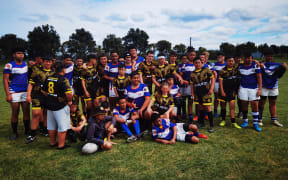 The u-13 Petone Panthers.