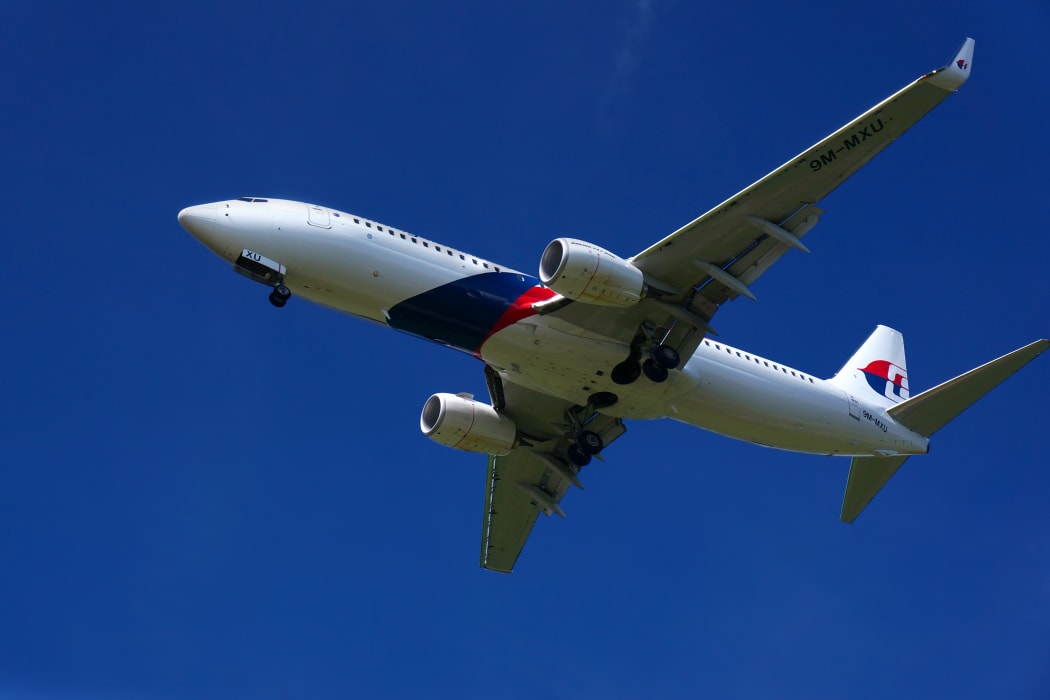 A Malaysia Airlines Boeing 737 prepares to land in Kuala Lumpur.