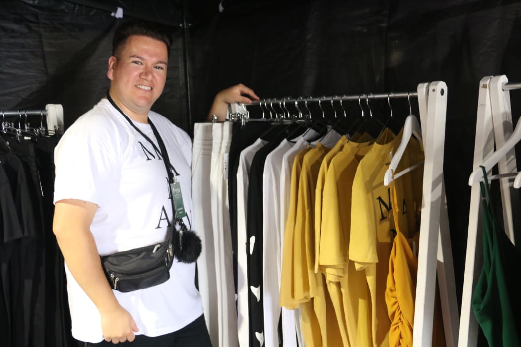 Mitchell Vincent is a fashion designer who got his first break at the Miromoda fashion showcase