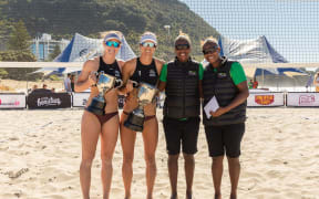 Vanuatu finished runners-up in the New Zealand Beach Volleyball Tour Finals.