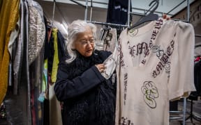 Elisabeth Findlay in the Zambesi workroom.
