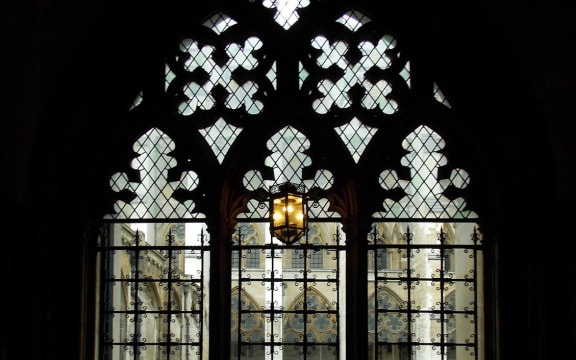 Window of Westminster Abbey cloister