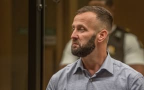 Nathan Smith - victim impact statement.

 PHOTO: JOHN KIRK-ANDERSON 

Sentencing for Brenton Tarrant on 51 murder, 40 attempted murder and one terrorism charge. At Christchurch High Court.