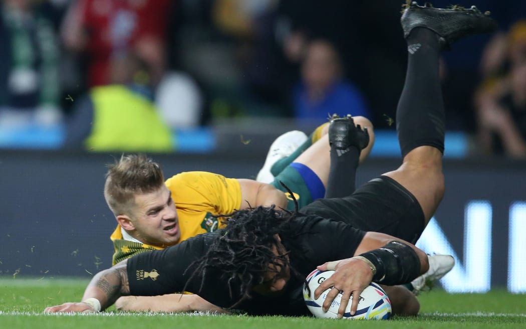 Ma'a Nonu scores RWC2015 final.